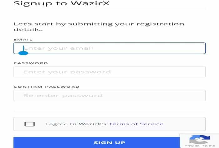 Tranfer Bitcoins to Paytm WazirX Registration