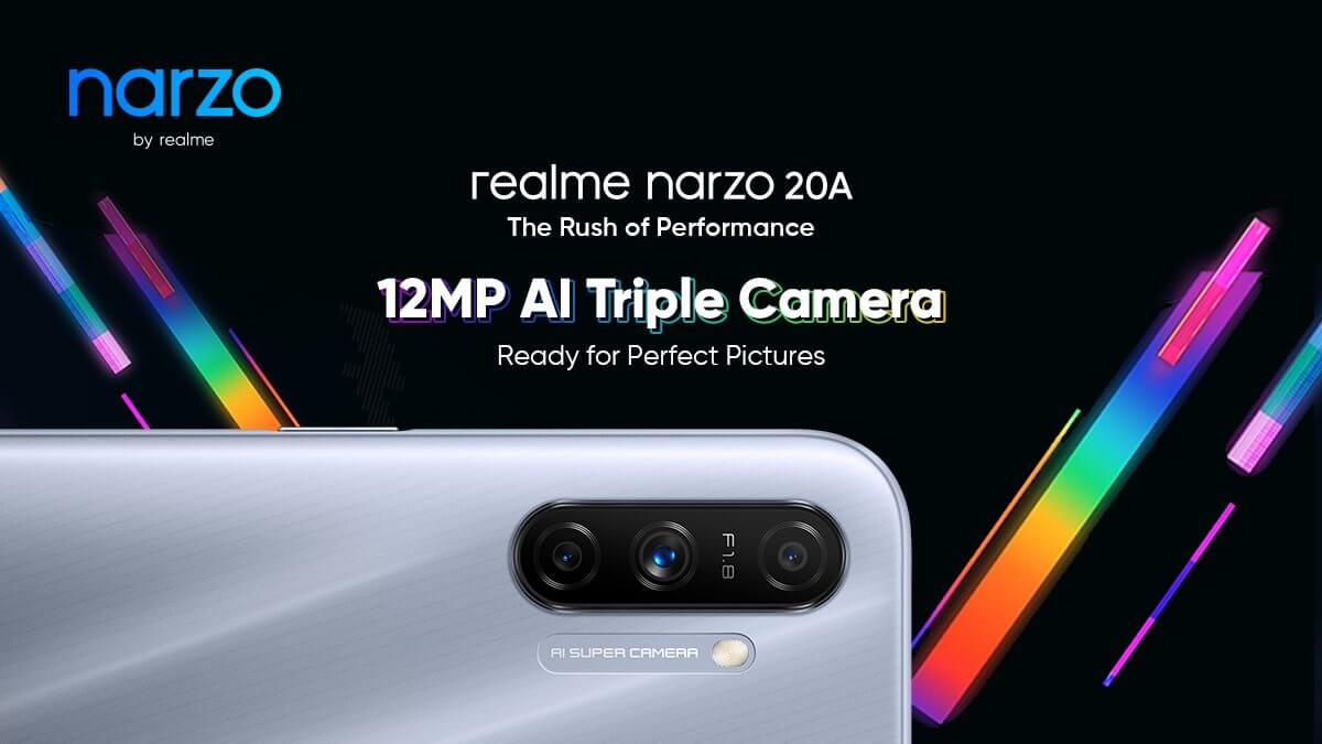 Realme Narzo 20A Camera