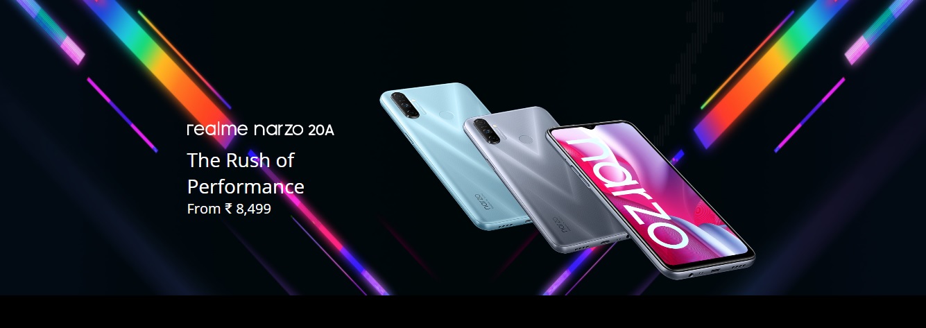 Realme Narzo 20A Specifications : Flipshope