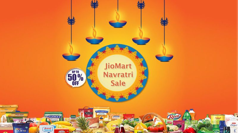 Jiomart navratri sale offers and deals