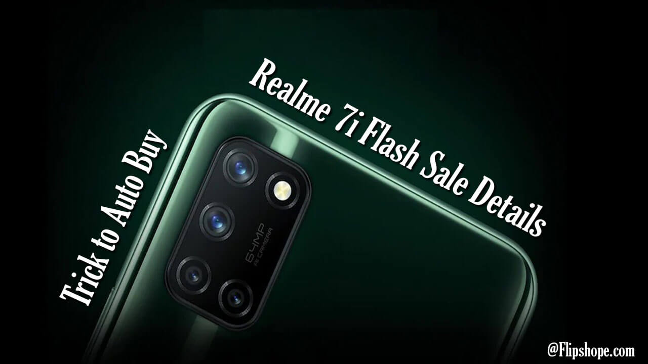 Realme 7i flash sale