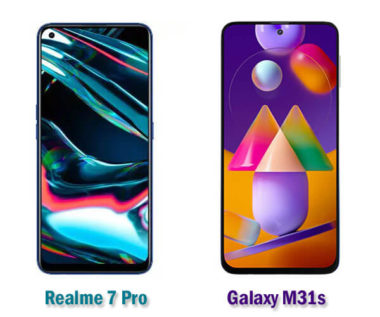 comparison between realme 7 pro and samsung m31s