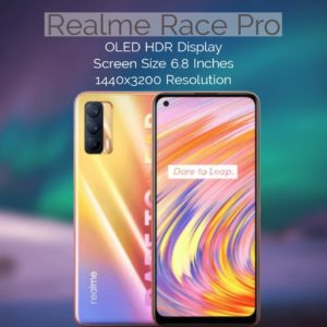 Realme Race Pro Body and Display Specs