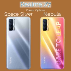 Realme X7 Colour Options