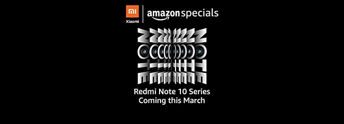 Redmi Note 10 Amazon Teaser