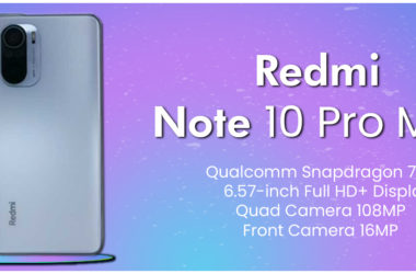 Redmi Note 10 Pro Max Specifications