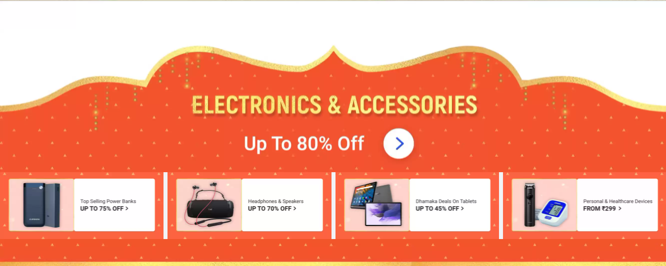 Flipkart Big Diwali Sale 2021 Offers on Electronics & Accessories