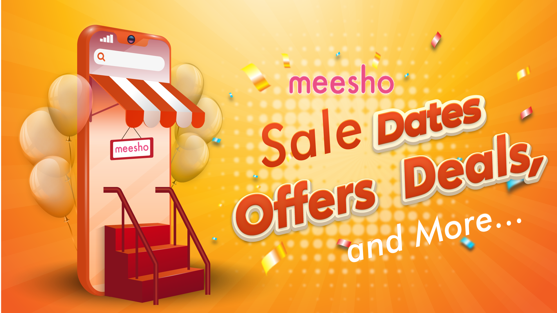 Meesho sale Dates, Offers deals and More