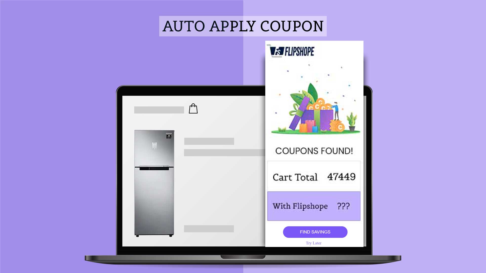 Flipshope feature auto apply coupon