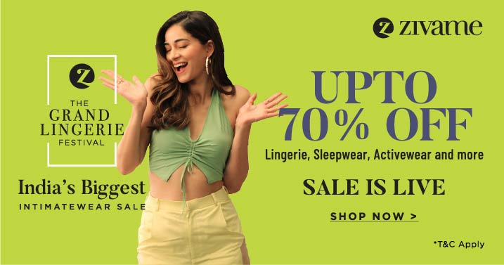 Zivame sale offers deals and more