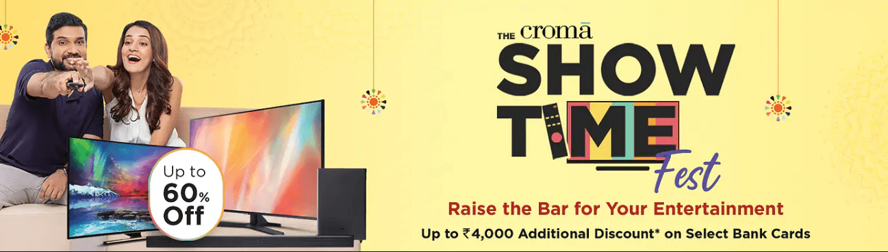 Upcoming sale on Croma
