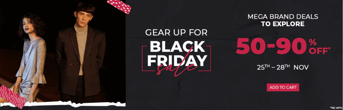 Ajio Black Friday Deals