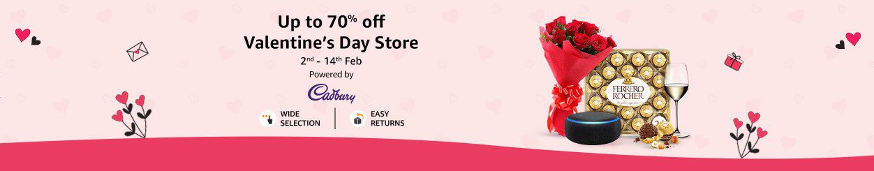 Valentine's Day Sale on Amazon