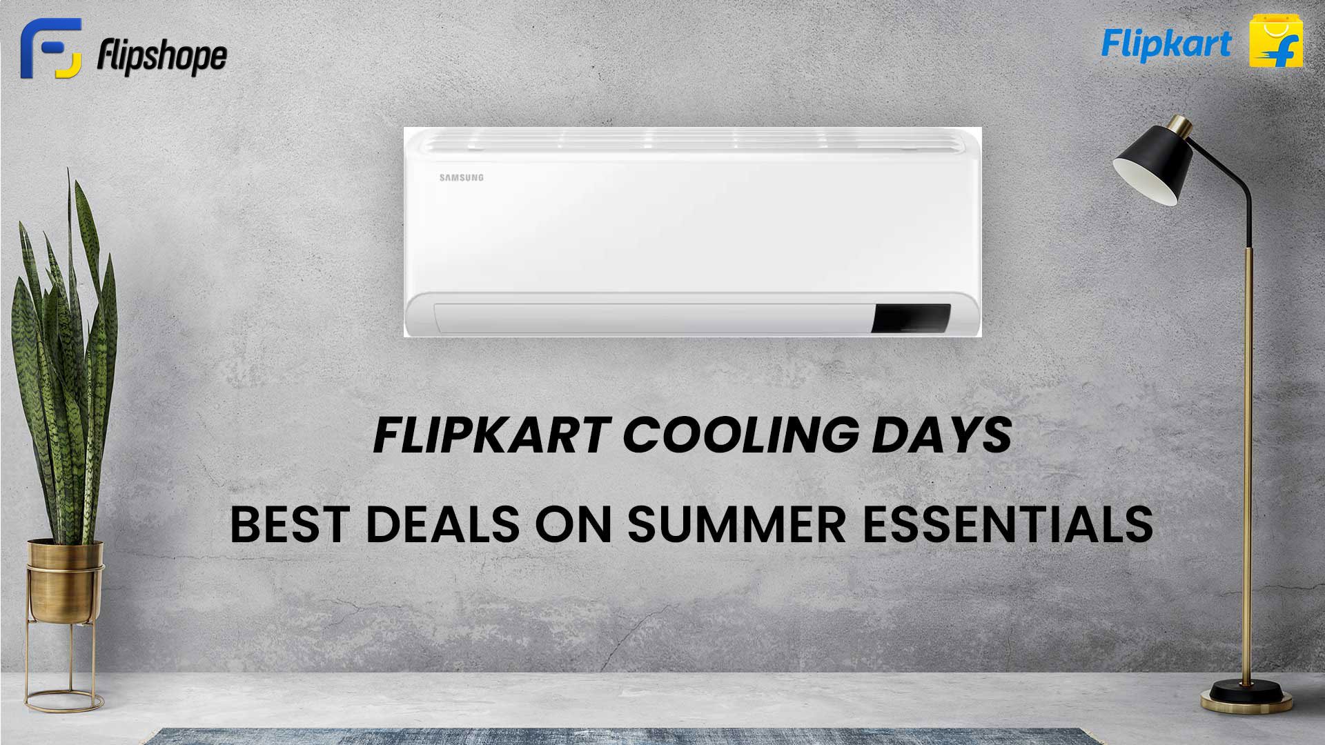 Flipkart offers and deals on cooling appliances