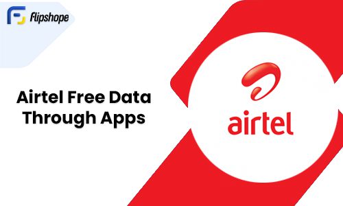 Free data in Airtel through apps