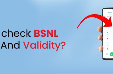 How to check BSNL balance and validity