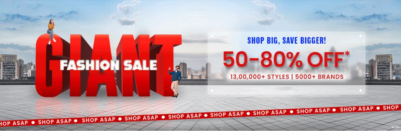 Ajio upcoming sale | Ajio Giant Fashion Sale