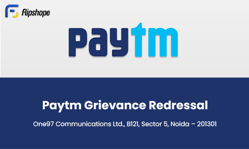 Paytm Grievance redressal