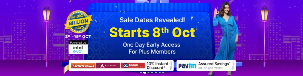 Flipkart Big Billion Days Sale 2023 