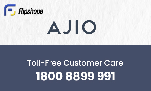 Ajio customer Care toll free number
