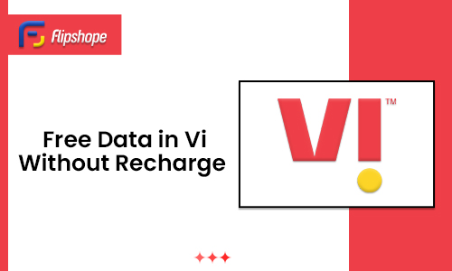 Free Data in Vi without recharge