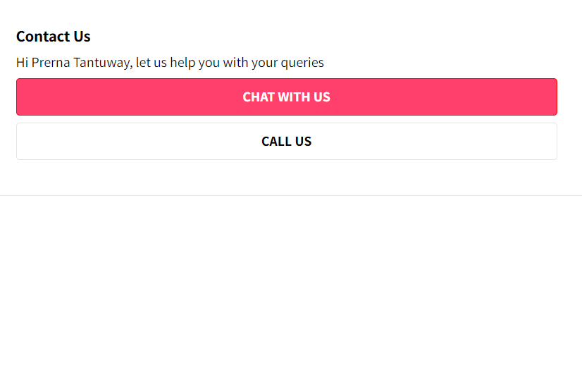 Myntra customer care