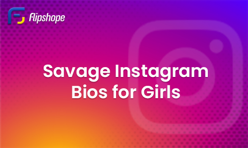 Savage Instagram Bios for Girls