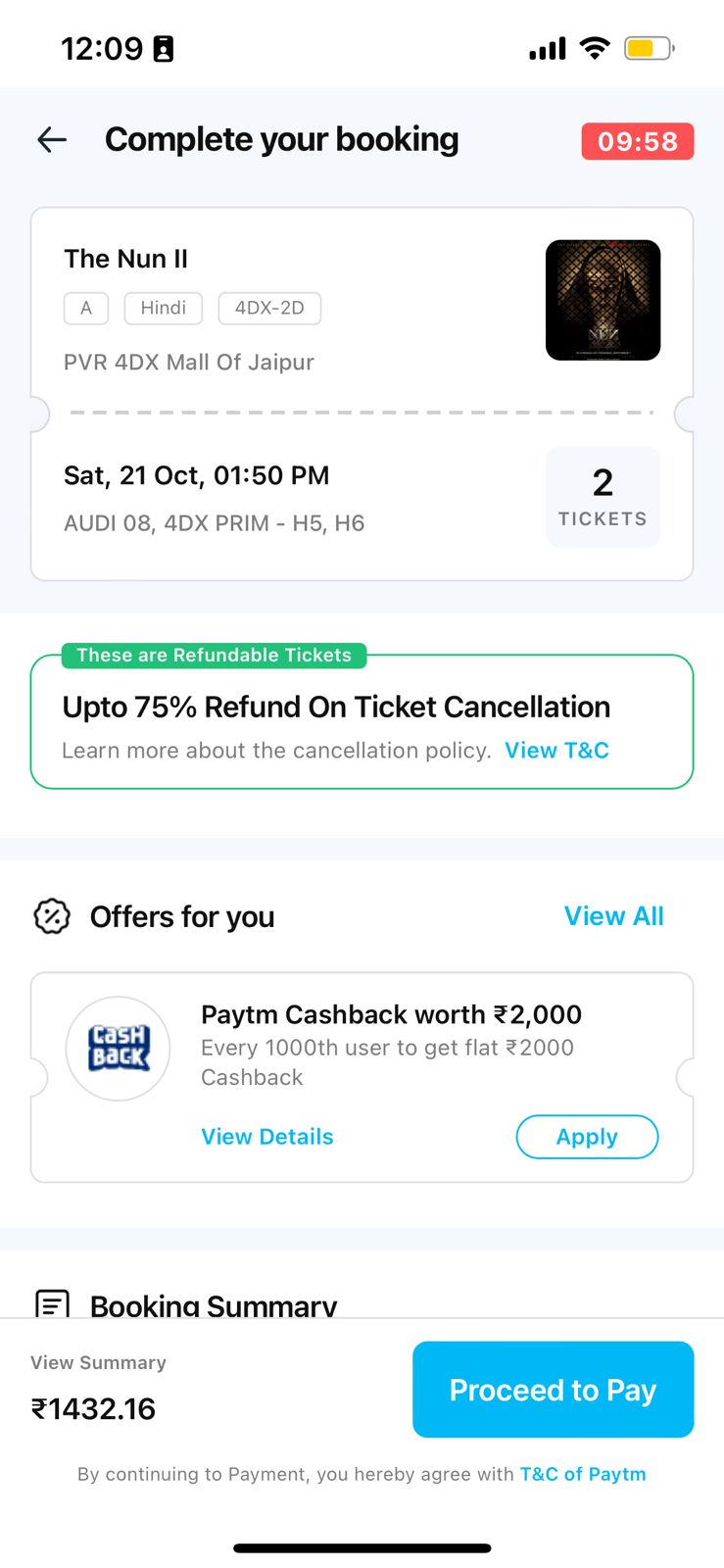 How to book Movie tickets in Paytm