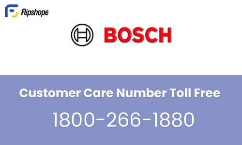 Bosch Customer Care Toll-Free Number