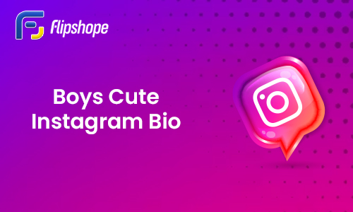 Boys Cute Instagram Bio