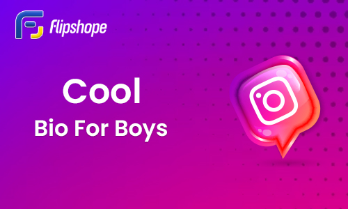 Cool Insta bio for boys