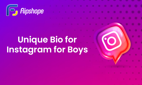 Unique Bio for Instagram for Boys