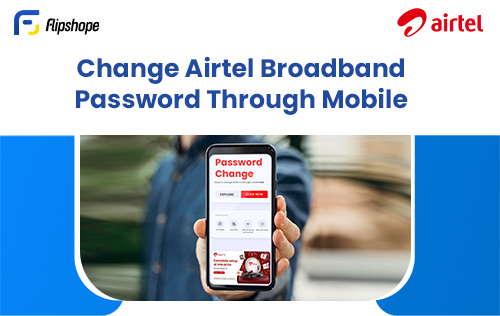 change airtel password using mobile