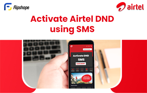 activate airtel dnd using sms