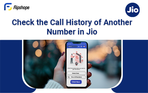 check jio call history of another number