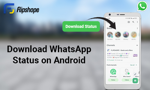 download whatsapp status on android