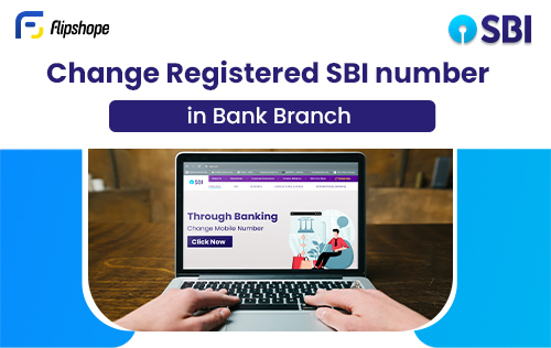 change registered sbi number in bank