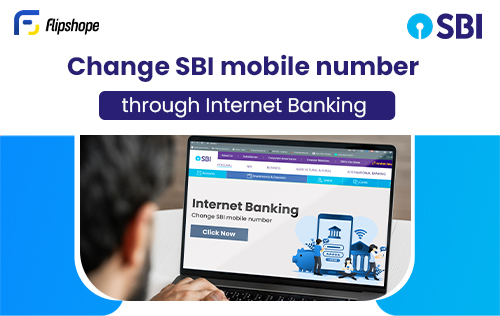 change sbi number through internet banking
