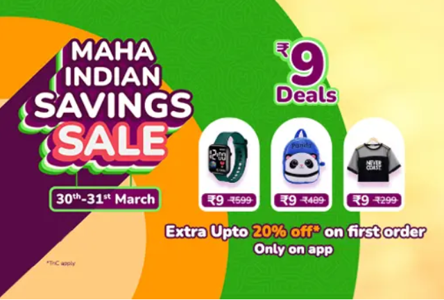 Meesho Maha Indian Saving Sale